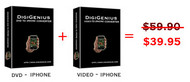 Digigenius DVD+video to iPhone Converter screenshot